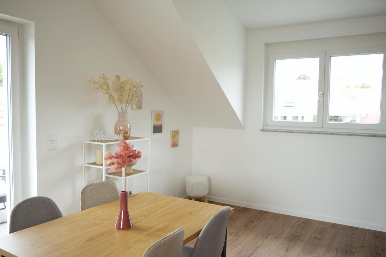 Exklusive Neubauwohnung Mit Wundervoller Aussicht Naehe Europapark Und Rulantica Burgheim Kültér fotó